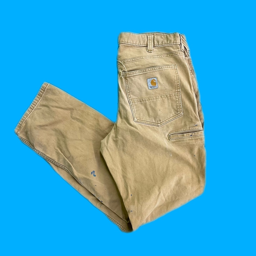 Carhartt Relaxed Fit Khaki Pants. 34x34 Mens